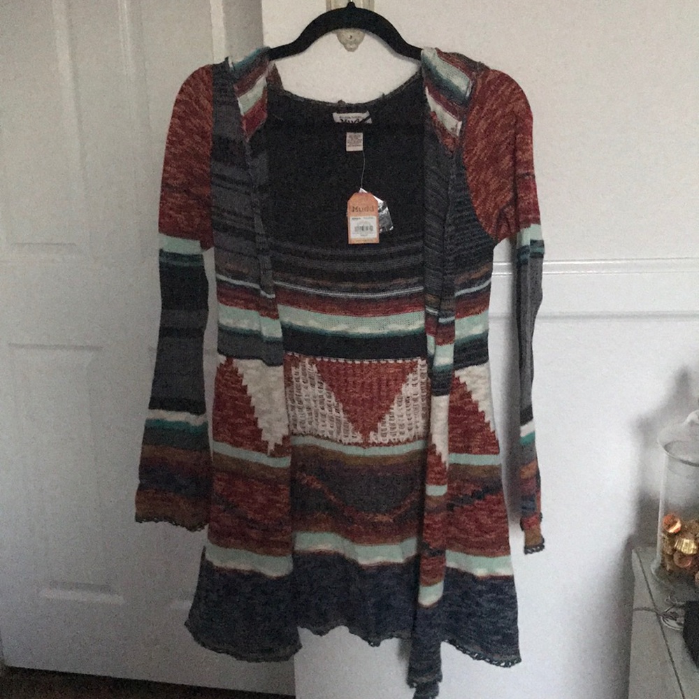 "Navajo" Sweater Cardigan